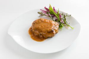 豆腐入りハンバーグ(きのこソース)(1食)