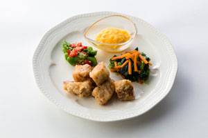 まぐろの竜田揚げ惣菜セット(1食)