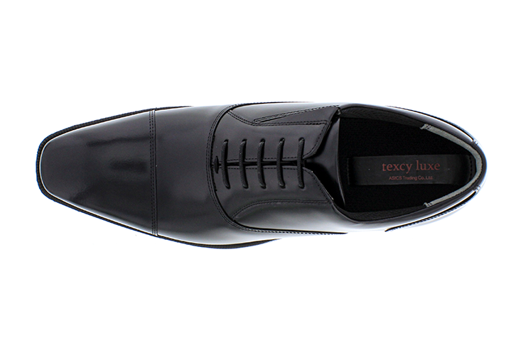 texcy luxe(テクシーリュクス）ストレートチップ ブラック 27.5cm