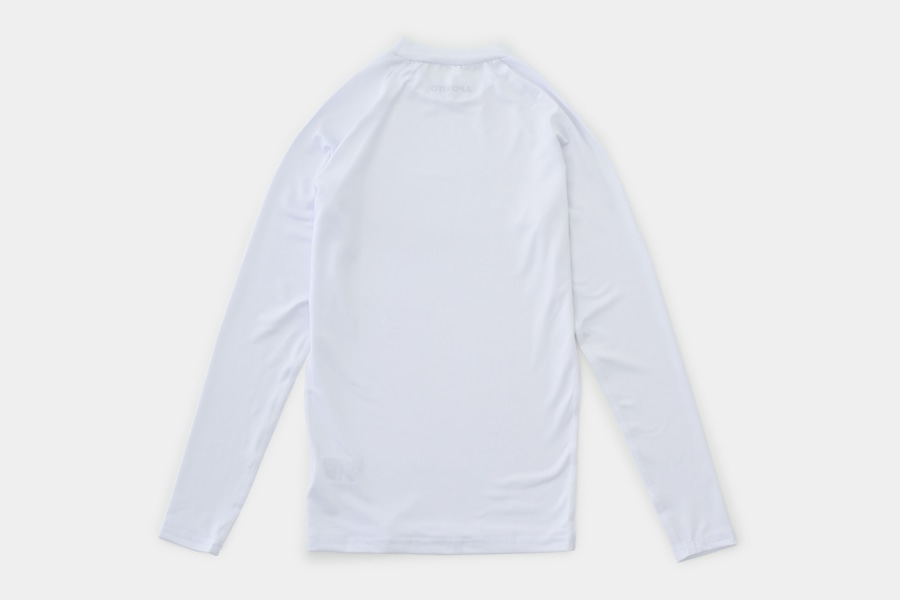 APORITO (アポリト) L/S インナーシャツ ホワイト Ｏ