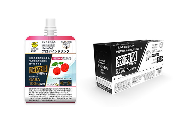 RZ】＜機能性表示食品＞chocoZAPプロテインドリンク アセロラ風味（6袋 ...