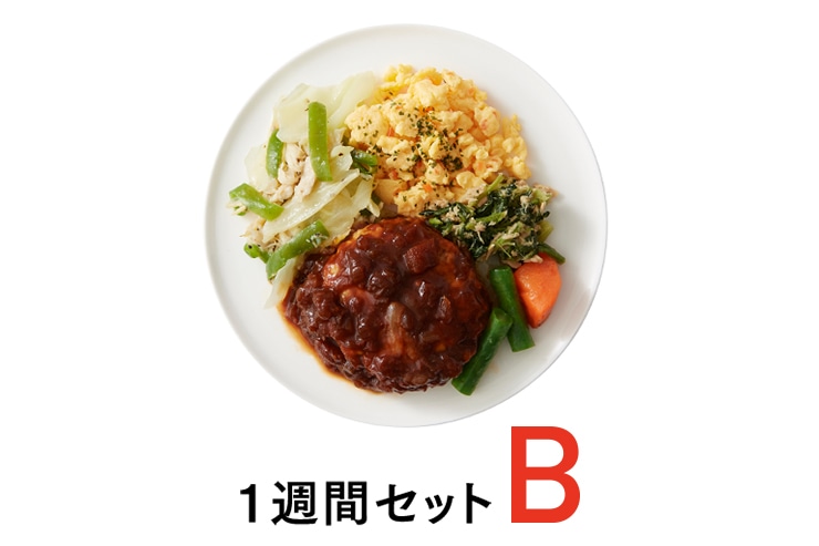 【ご優待対象2026】サポートミール1週間セットB