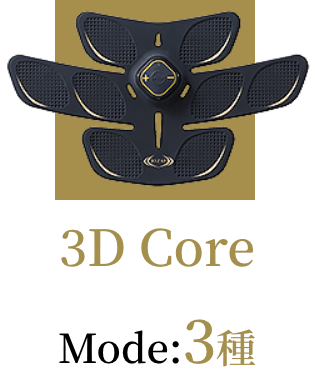 3D Core Mode:3種