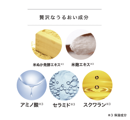 肌をほぐして※1浸透※2しやすくする。